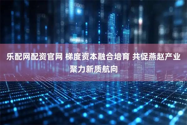 乐配网配资官网 梯度资本融合培育 共促燕赵产业聚力新质航向